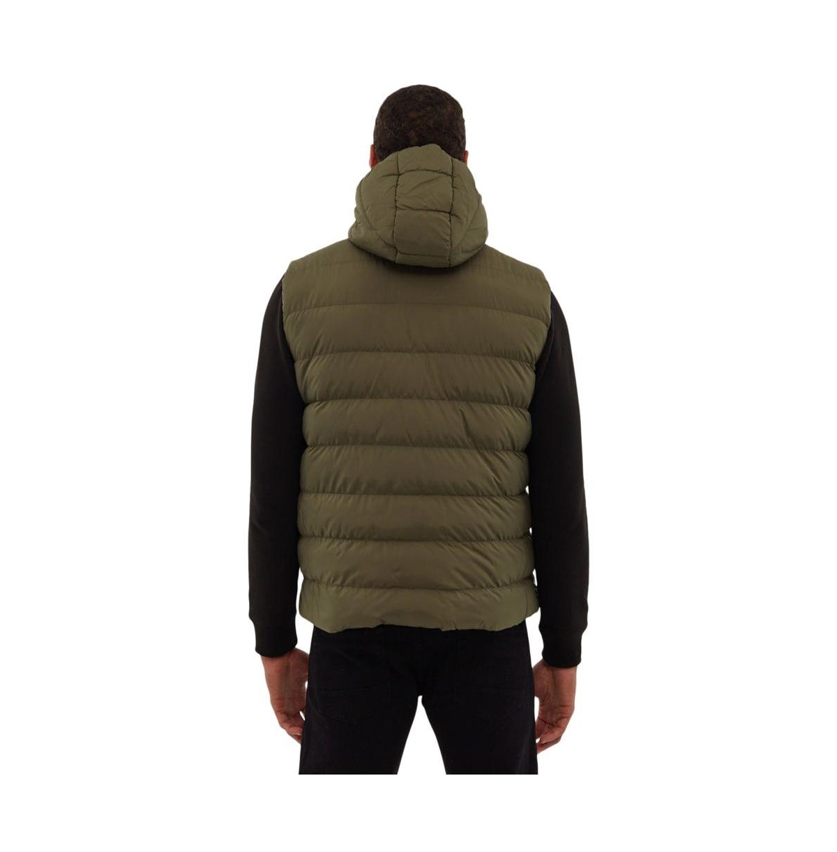 Bench Dna Men's Bench Galban Hooded Puffer Vest