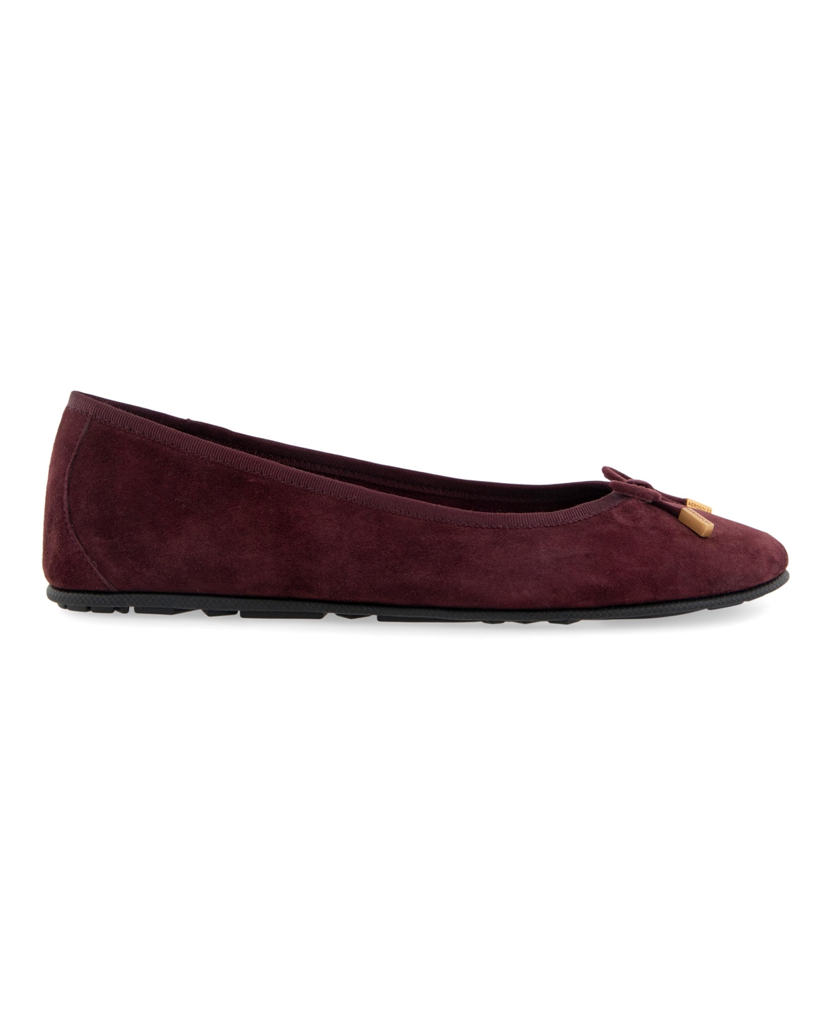 AEROSOLES WOMEN'S PIA CASUAL BALLET WEDGE FLATS 