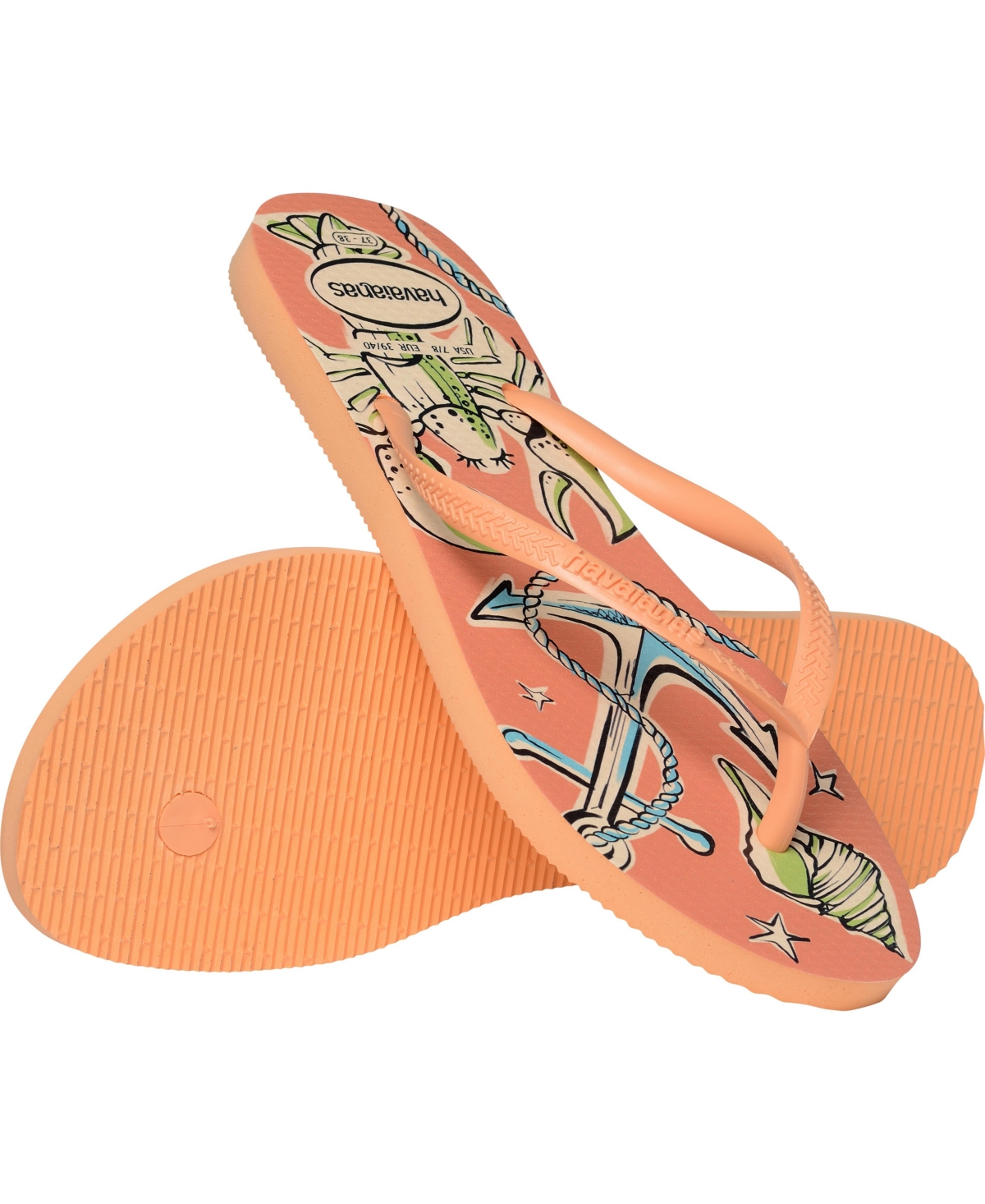 HAVAIANAS WOMEN'S SLIM SUPER FRESH SLIP ON SANDALS 