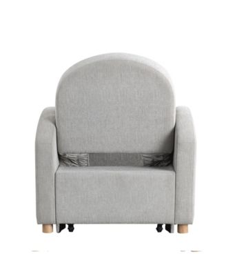 35.2" Polyester Toluca Convertible Chair