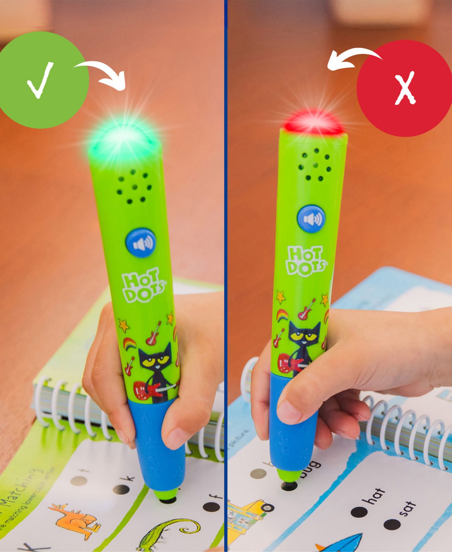 Детская игрушка Educational Insights Hot Dots Pete the Cat Kindergarten Reading Math — фото 8