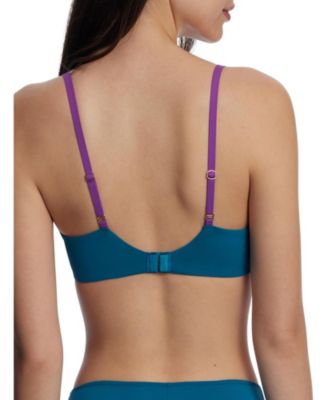 Women's Siren Lightly Lined Dotted Lace Underwire Bra