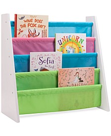 Honey-Can-Do Kids Pastel Itsy-Bitsy Book Rack 
