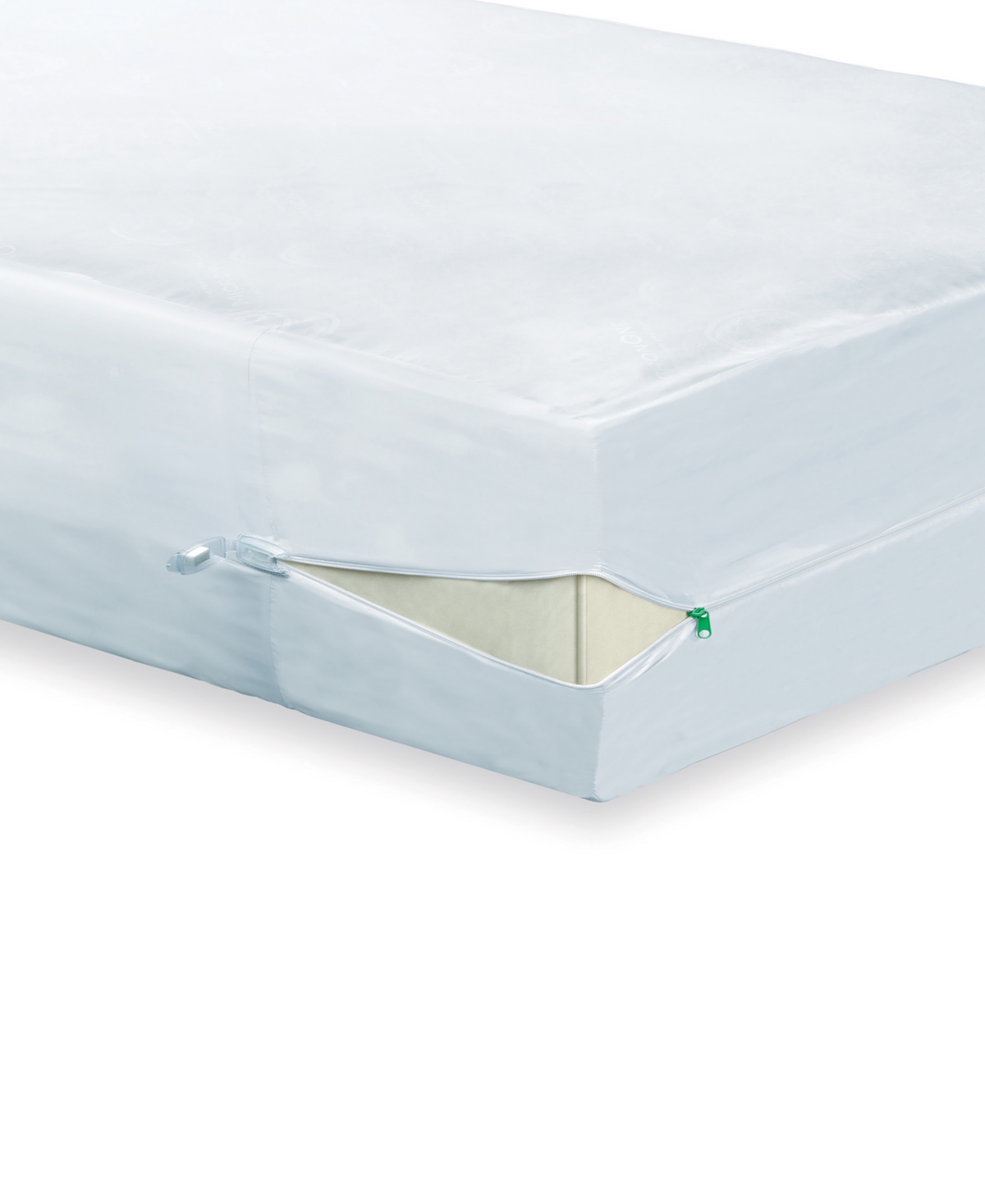 Cleanbrands Pro Max Zippered Mattress Encasement, Full In White