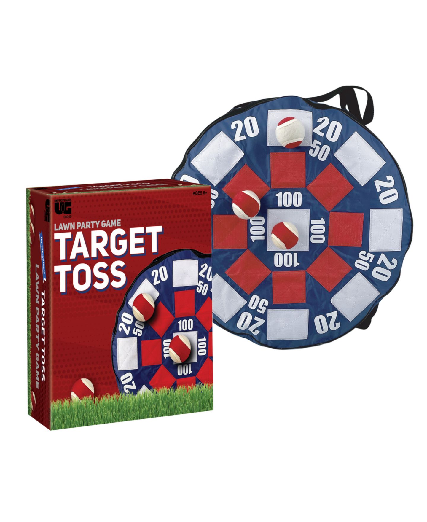 Детская игрушка University Games Target Toss 24" Inflatable Dart Ball Board, Ages 8+ — фото 1