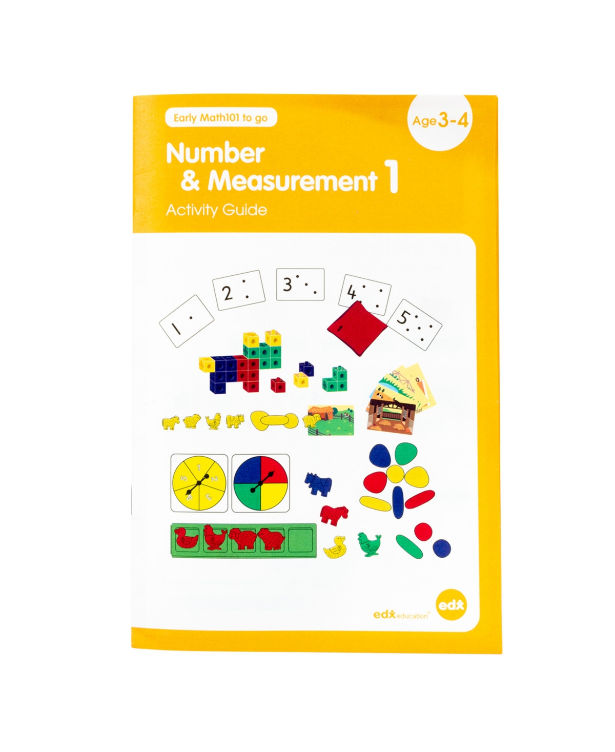 edxeducation Early Math101 to Go - Number Measurement - In Home Learning Kit for Kids