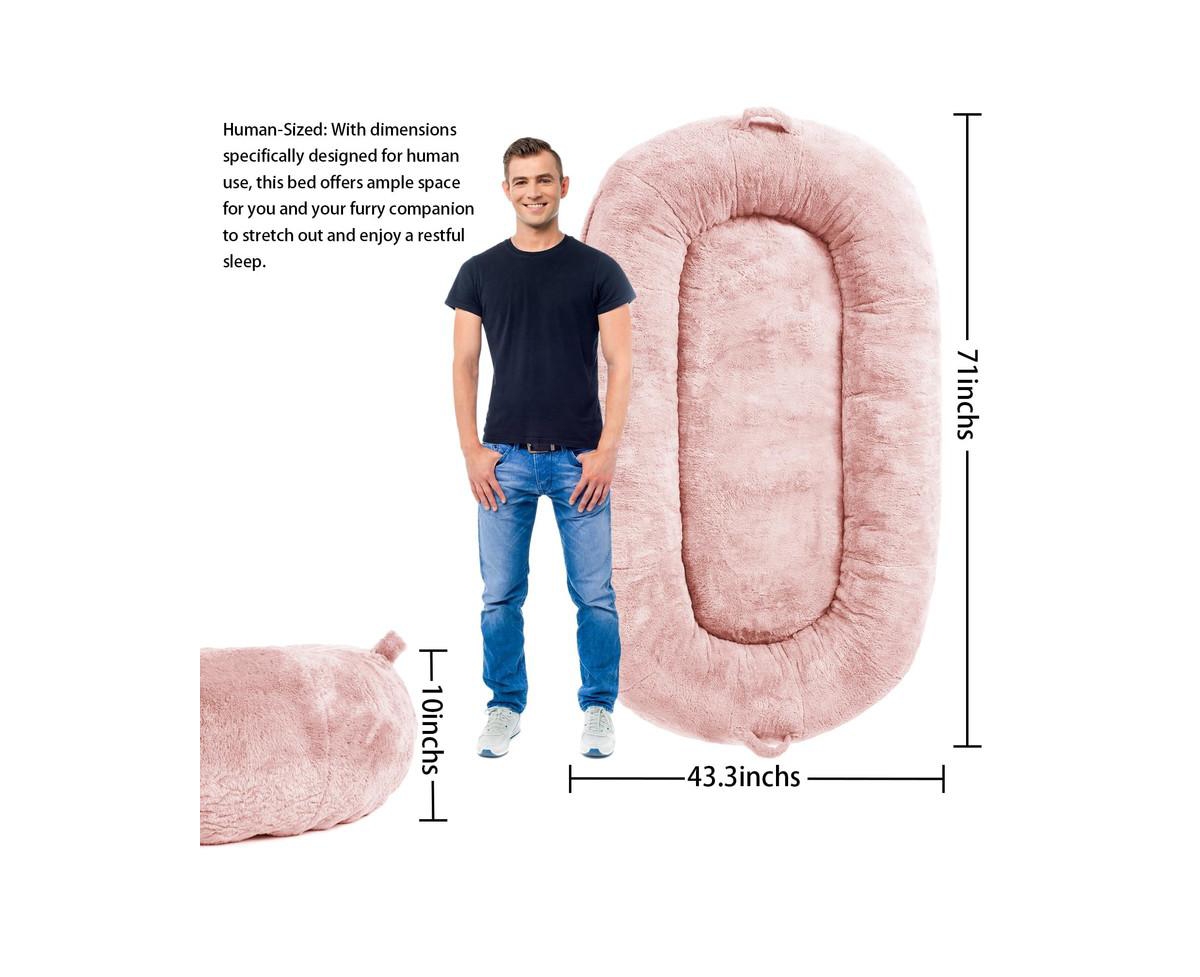 gaomon Human Size Dog Bed for Adult People, 71