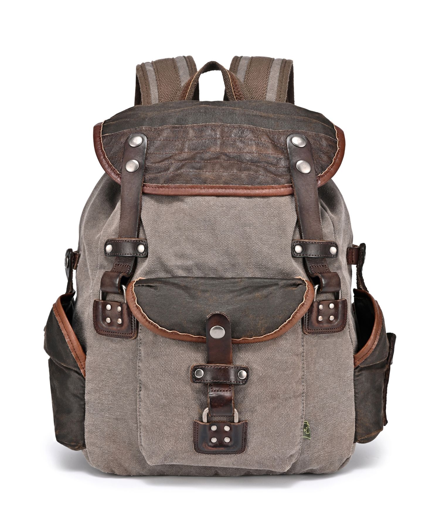 Рюкзак TSD BRAND Tapa Canvas, цвет: Серый — фото 1