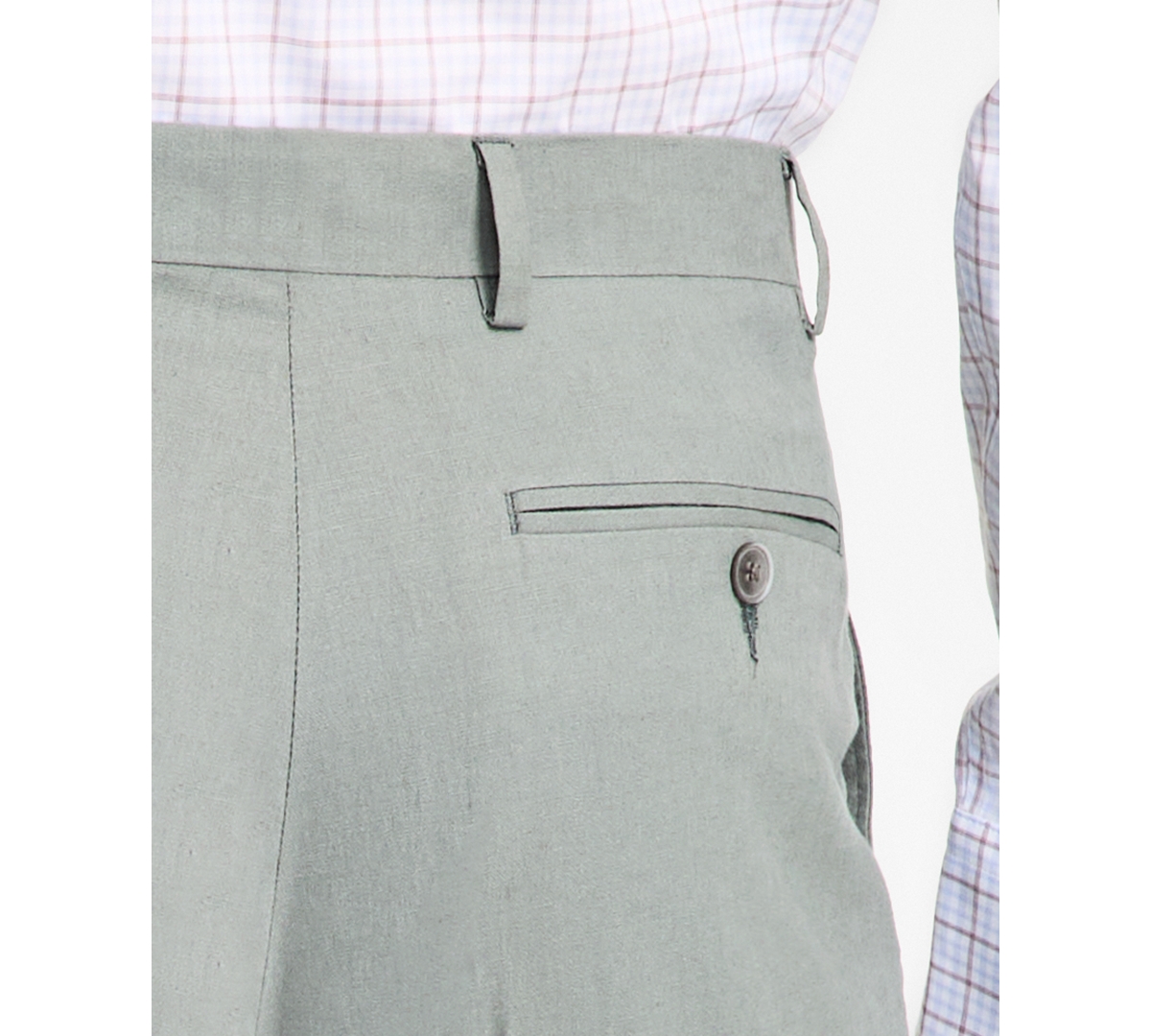 TOMMY HILFIGER MEN'S MODERN-FIT LINEN PANTS 