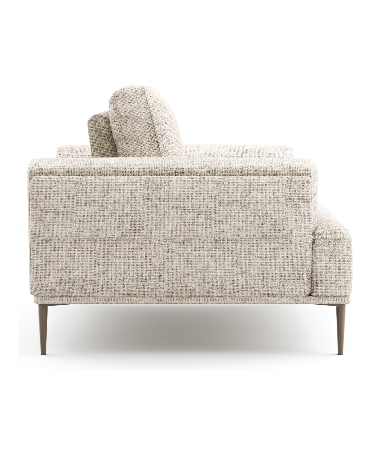 Furniture Of America 44" Orlandi Chenille Arm Chair With Extendable Backrest In Light Brown