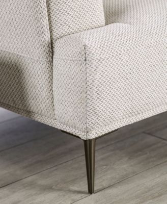 81" Orlandi Chenille Flared Arm Sofa