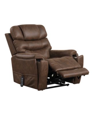 39" Leafstorm Artificial Leather Power Recliner Lift Chair