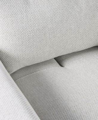 44" Orlandi Chenille Arm Chair with Extendable Backrest