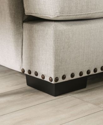 101" Sedrev Linen Track Arm Sofa