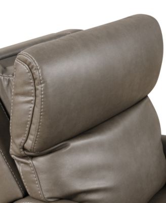 34" Hilltop Artificial Leather Power Recliner Lift Chair