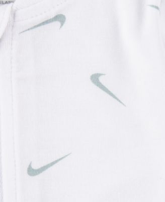 Baby Essentials Viscose Long-Sleeve Footed Coveralls, 2 Pack