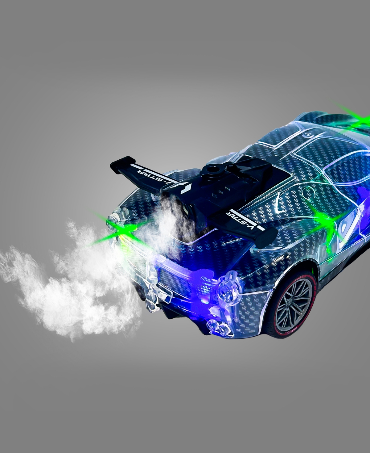 FLIPO LIGHT SPEED ILLUMINATED REMOTE CONTROL SPORTS CAR 