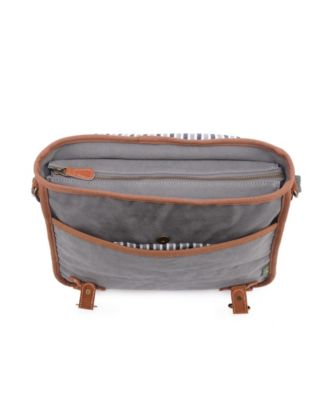 Dolphin Canvas Messenger Bag