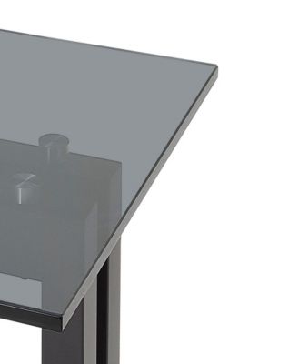 Emila 24" Square Glass Mix and Match End Table