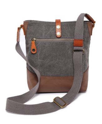 Redwood Canvas Crossbody Bag
