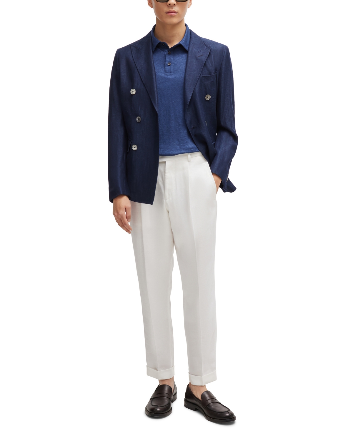 Boss by Hugo Boss Men's Piping-Detail Polo