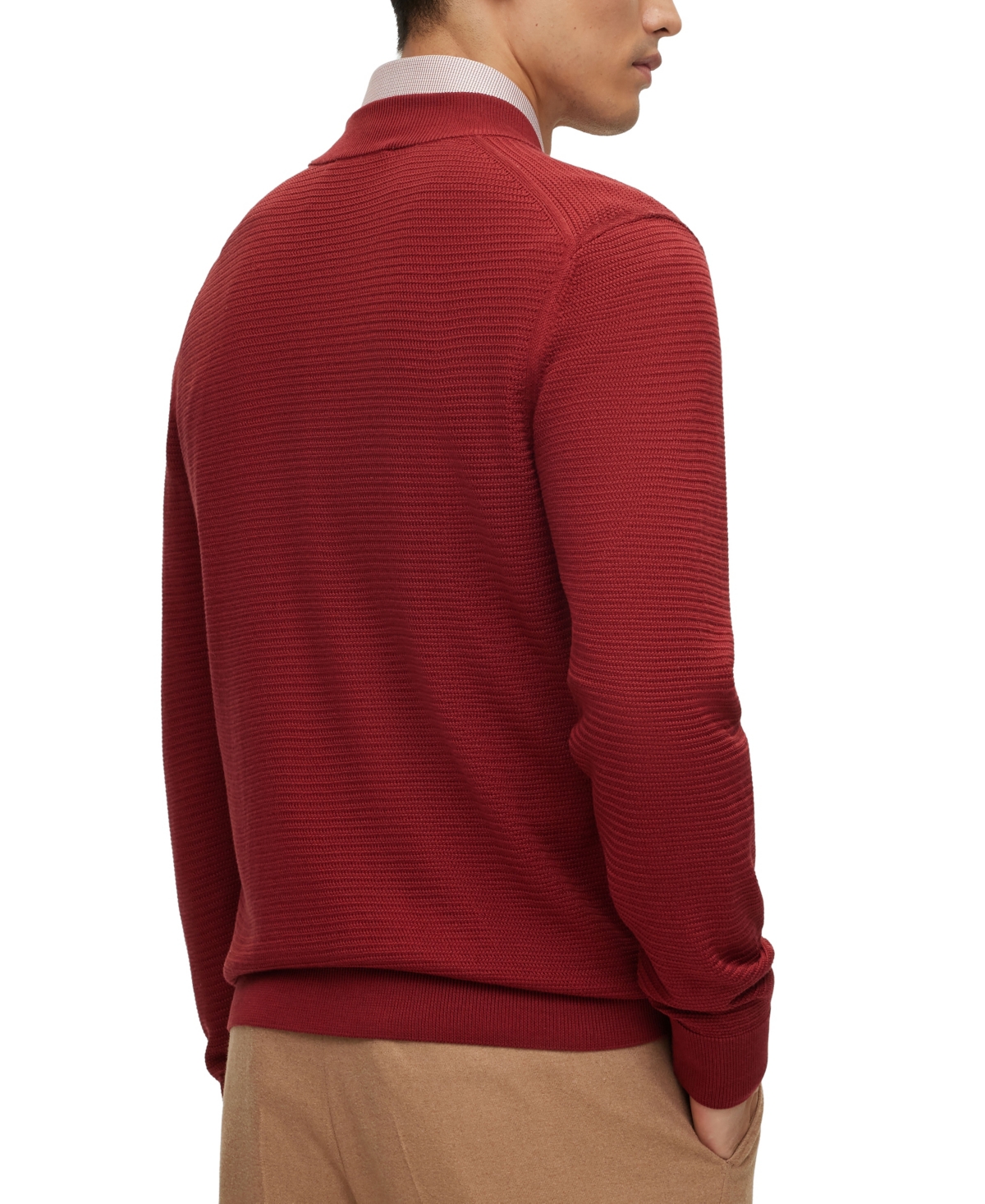 Boss by Hugo Boss Men's Mock-Neck Sweater