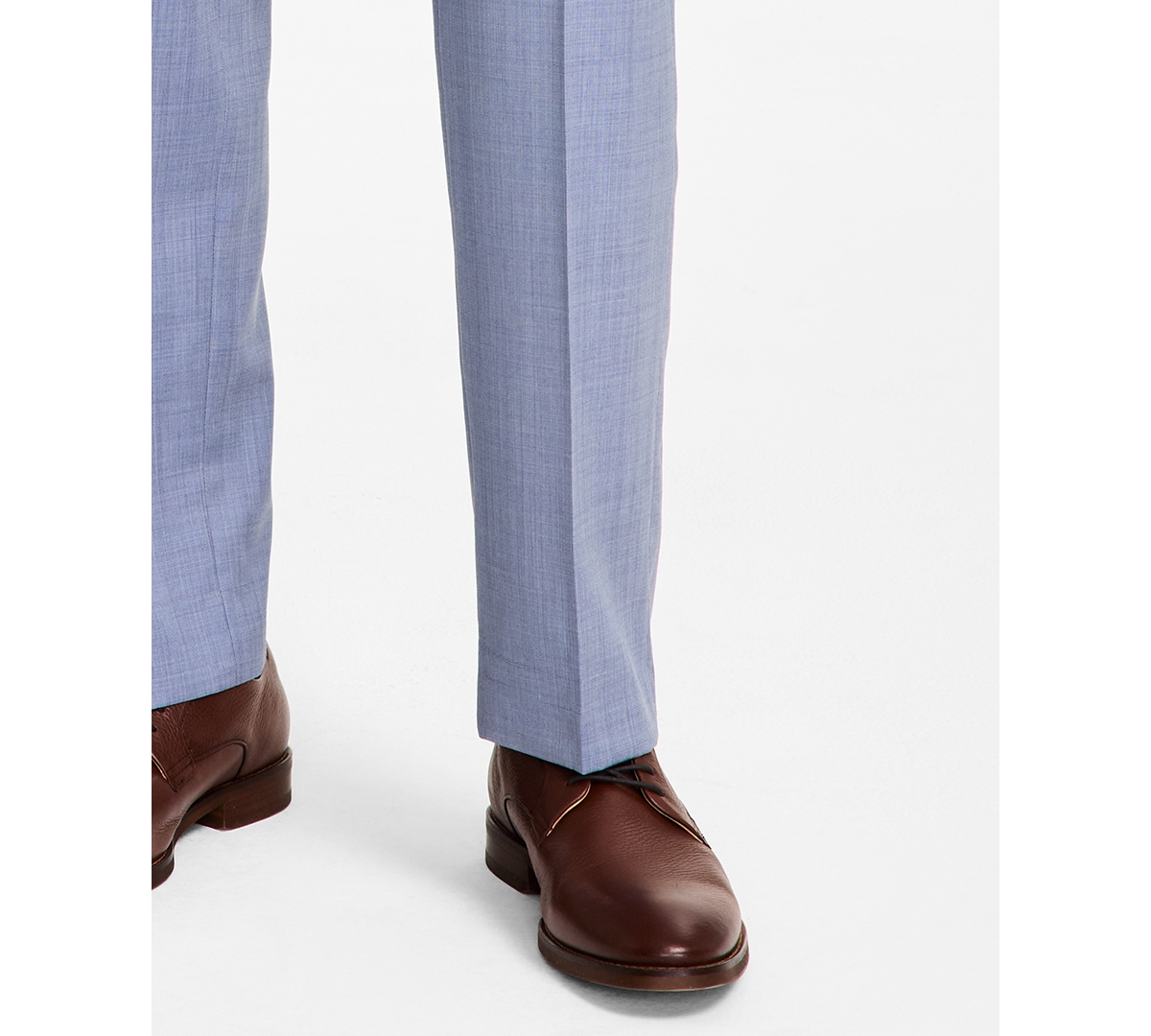 Michael Kors Men's Classic Fit Wool Blend Suit Pant In Blue