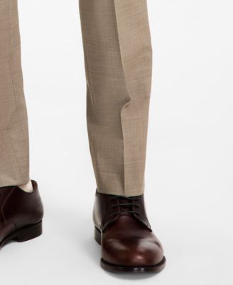 Men's Wool-Blend Stretch Classic-Fit Suit Separates Pant 