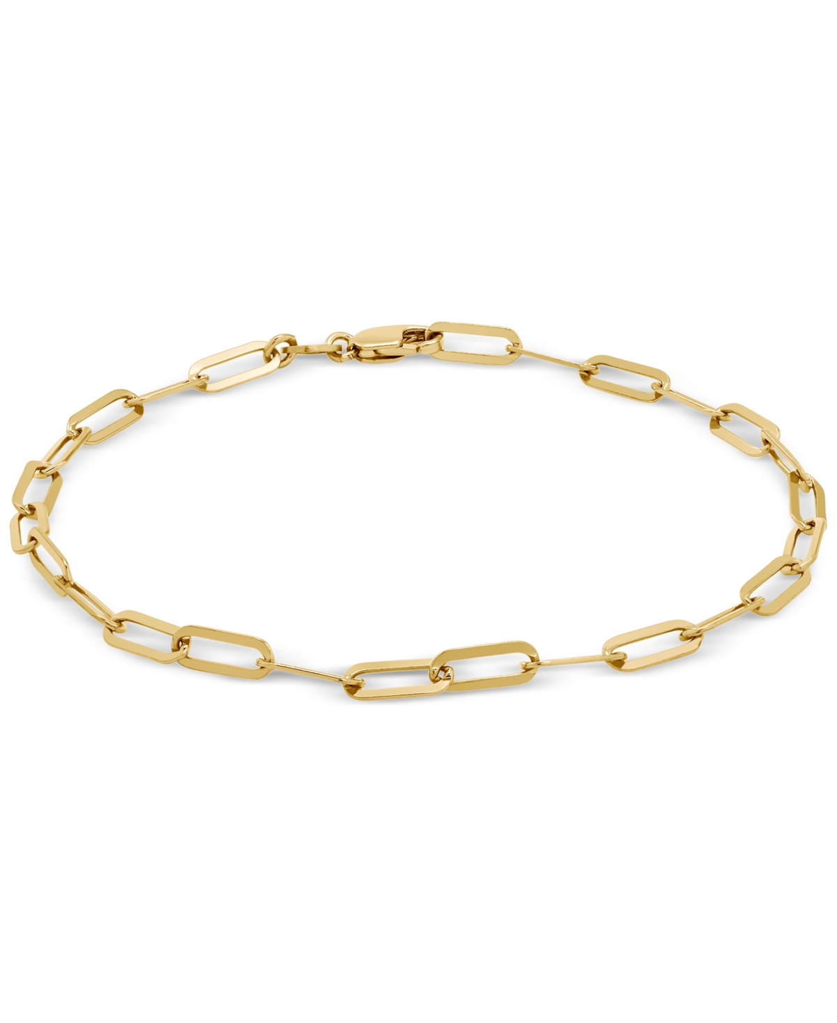 Giani Bernini 2-pc. Set Paperclip Link Chain Necklace & Matching Bracelet, Created For Macy's In Gold Over Silver