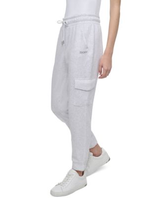 Women's Studded-Logo Cargo Joggers