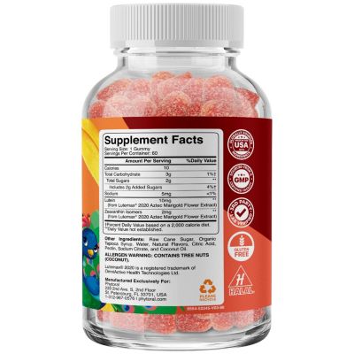 Kids Lutein Gummies, 60ct