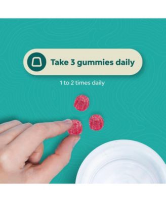 Magnesium Gummies, Relaxing Magnesium Citrate Gummies for Muscle Function and Relaxation Support, 90ct