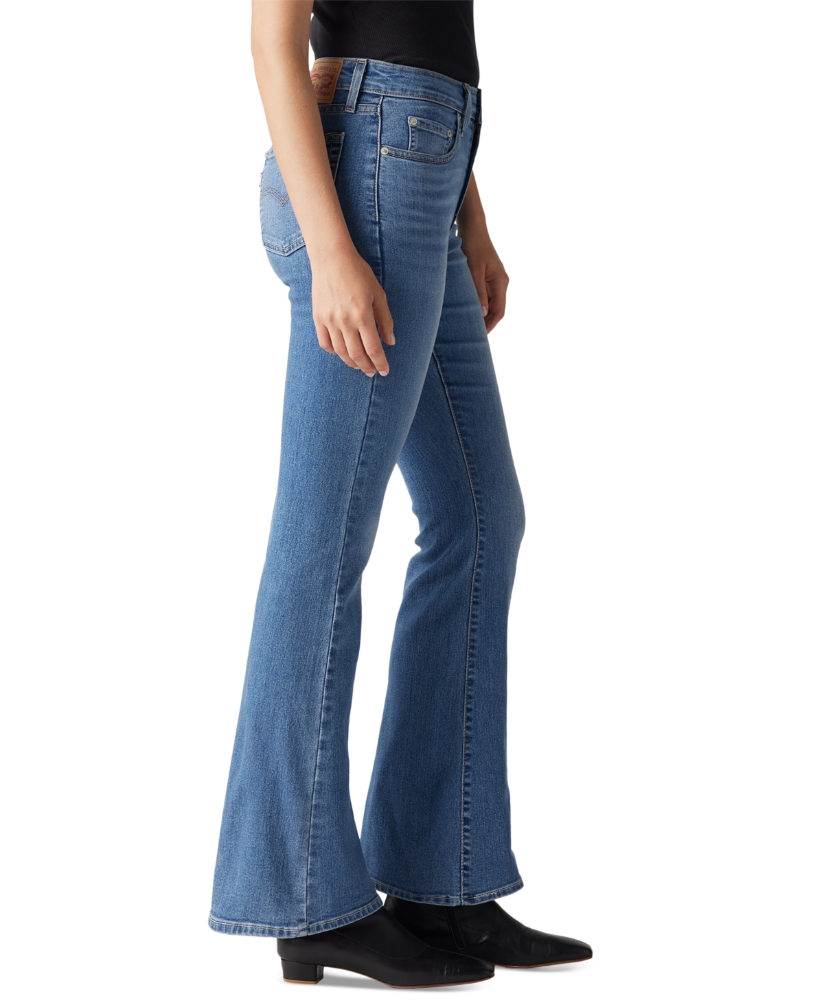 Levi's Flared Jeans In Eternal Indigo Mid