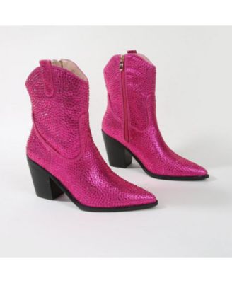 DRITAN Glam Western Booties