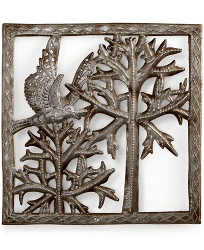 Heart of Haiti Recycled Metal Au Nature Wall Art