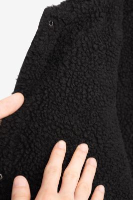 Boys Faux Suede Ranger Jacket With Faux Shearling Lining