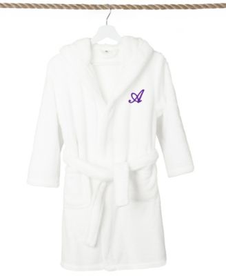 Personalized Kids Super Plush Hooded Bathrobe