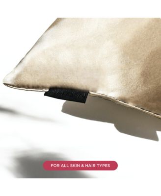 22 Momme 100% Mulberry Silk Pillowcase, Zipper, Machine Washable