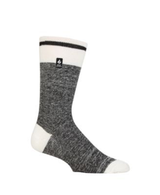 Men's Ultra Lite Lucas Cream Block Twist Crew Sock