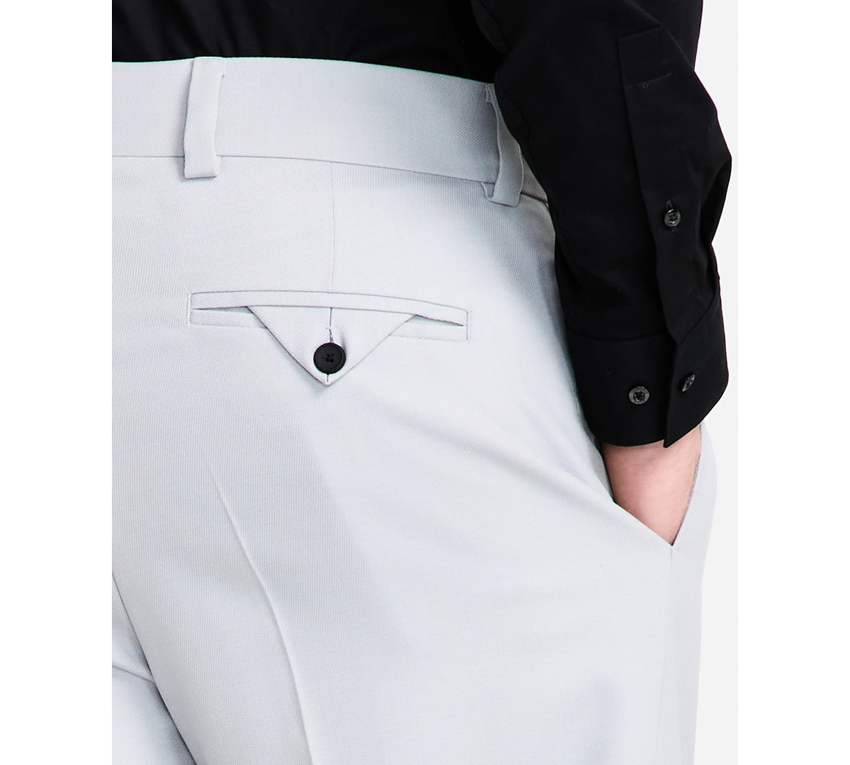 Hugo Boss Hugo By  Men's Modern-fit Suit Pants In Light Grey