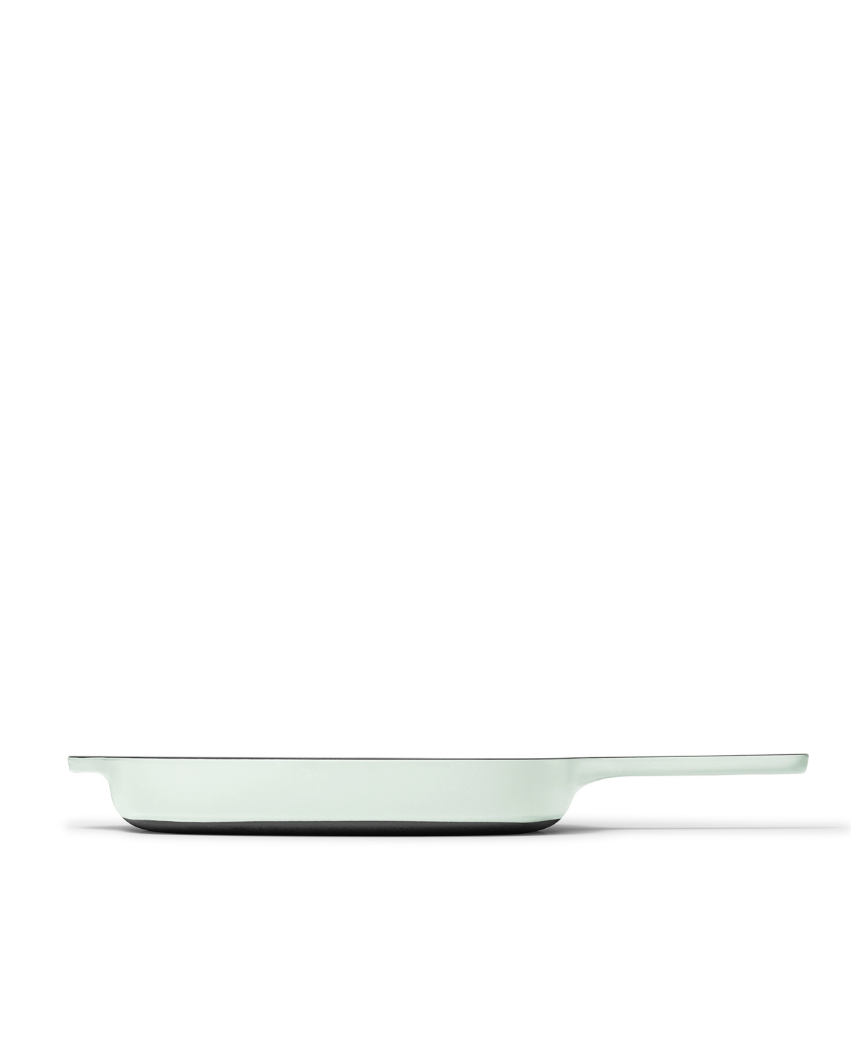 Caraway Enameled Cast Iron 10.5" Grill Pan In Light Mist