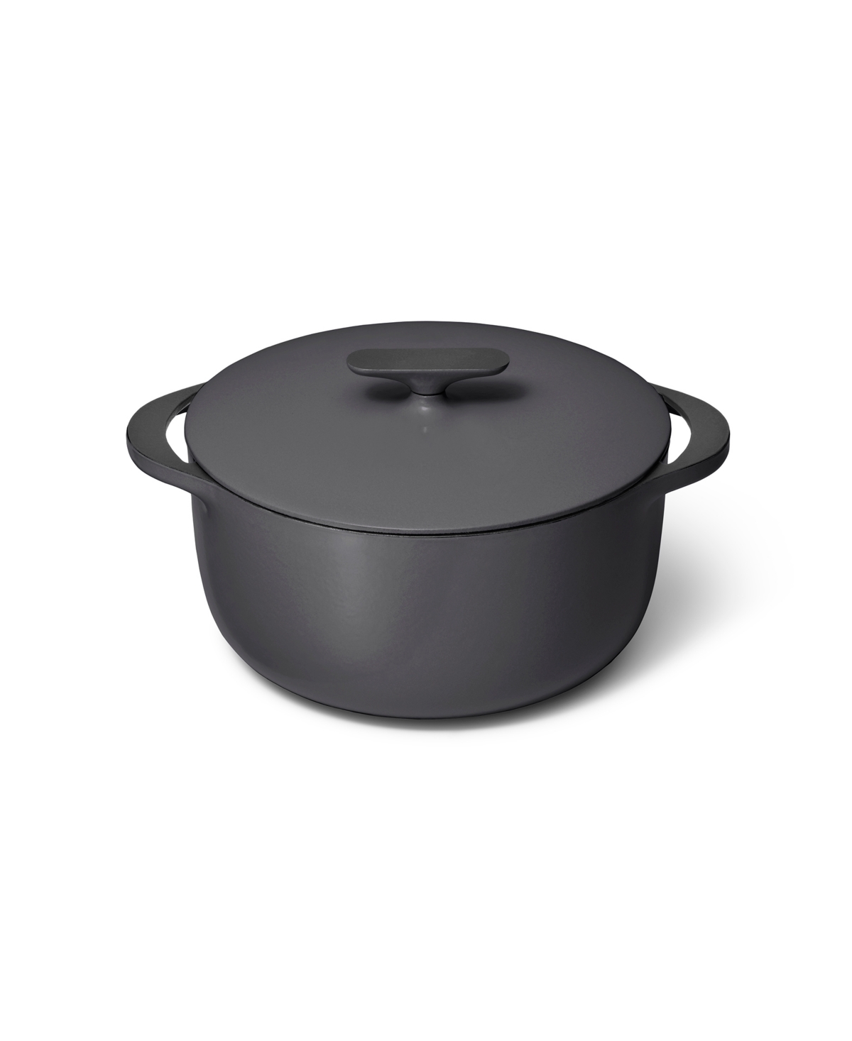 Caraway 6.5-quart Cast Iron Dutch Oven In Charcoal