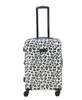 Thalia Sodi Leopard 26'' Expandable Luggage - Macy's