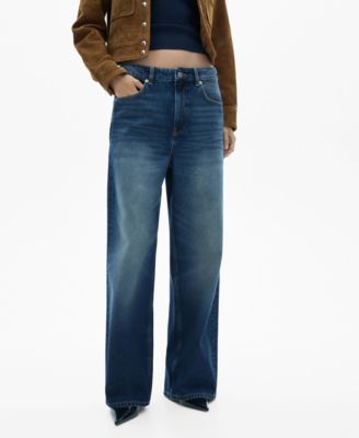Women's Low-Rise Loose-Fit Wide Leg Jeans