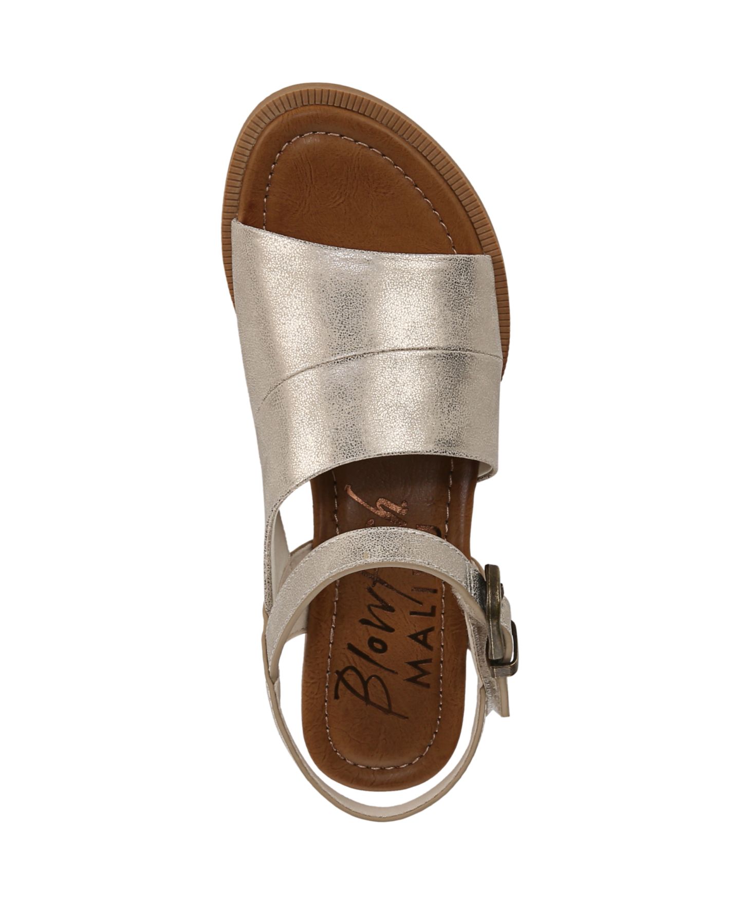 Женские сандалии Blowfish Malibu Ardice Strappy Low Wedge, цвет: Облачный искусственная кожа — фото 4