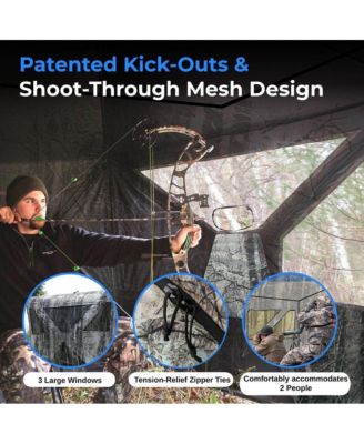 Care Taker Ground Hunting Blind with Carrying Bag