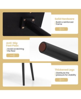 Entryway Bench for 2 with Spindle Back for Kitchen Dining Room Hallway