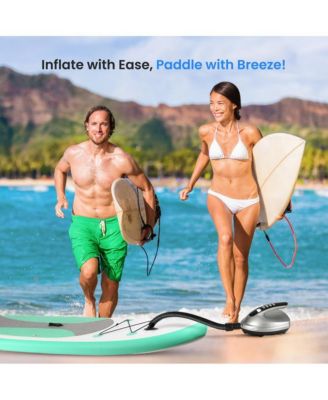 Electric Air Pump Inflator with Digital LCD, 16 PSI