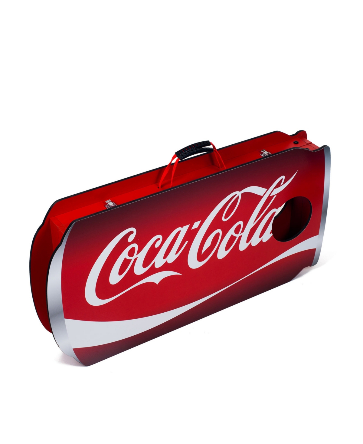 Shop Trademark Global Trademark Games Coca-cola Can Cornhole Set With Bean Bags In Red And White