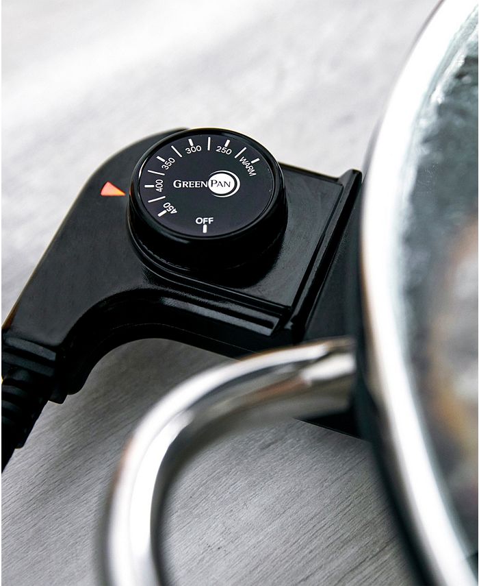 GreenPan Bistro 12 Nonstick Electric Skillet - Silver - No Size